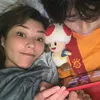 Tamara Bleszynski Selfie Sambil Rebahan