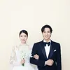 gaun pernikahan park shin hye