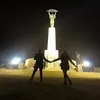 Nadine Chandrawinata dan Dimas Anggara