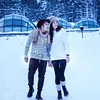 Nadine Chandrawinata dan Dimas Anggara
