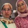 Desy Ratnasari selfie cantik dengan putrinya.