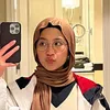 Nasywa selfie cantik dengan ekspresi lucu.