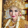 Baju Pengantin Putri Titian dan Junior Liem