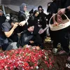 Olla Ramlan sempat terjatuh