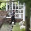 Tsania Marwa jemput kedua anaknya.