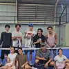 Dian Sastrowardoyo Bersama Teman-teman Main Padel