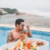 Potret Macho Robby Purba.