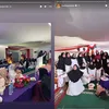 Nursam Jhonlin ulang tahun Abidzar Mulan Iis Dahlia Fitri Carlina