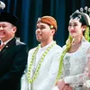 Souvenir pernikahan Thariq Halilintar dan Aaliyah Massaid