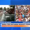 Suasana pemakaman Eril.