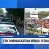 Suasana pemakaman Eril.
