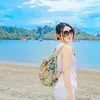 Liburan Via Vallen dan Pacar