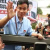 Gibran Diarak Daftar KPU 