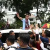 Gibran Diarak Daftar KPU 