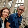 Potret najwa Shihab dan suami.
