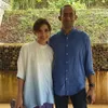 Potret najwa Shihab dan suami.