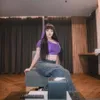 Dinar Candy tampil cantik pakai jeans