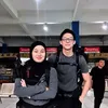 Dinda Hauw Mendaki Gunung Sumbing