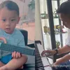 Adu Gaya Rayyanza \&#039;Cipung\&#039; Vs Baby Fatih