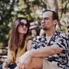 suami ersa mayori, suami ersa mayori kecelakaan, suami ersa mayori patah tulang