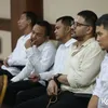 Ammar Zoni Duduk di Ruang Sidang
