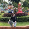 Oky Pratama di dufan berkacamata
