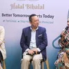 Donna Agnesia halal bihalal