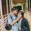 Potret mesra DIni LIDA dan Wahyu Kadeo.
