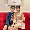 Potret mesra DIni LIDA dan Wahyu Kadeo.