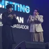 Edric Tjandra bawakan acara fanmeeting Zhou Yiran