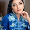 Ashanty pakai kebaya biru