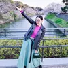 Fashion Syahrini di Jepang