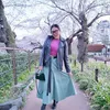 Fashion Syahrini di Jepang