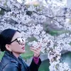 Fashion Syahrini di Jepang