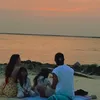 Felicya Angelista sunrise kepulauan seribu