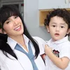 Potret Ussy Sulistiawaty pakai seragam SMA.
