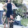 Jennifer Bachdim liburan di Bali