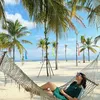 Mawar Eva de Jongh Liburan di Bali