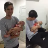 Papa Ganteng Sayang Anak