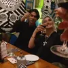 Foto Aktor Thailand Bright Vachirawit Malam Mingguan Bareng Agnez Mo di Jakarta