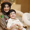 Potret kebersamaan Carissa Puteri &amp; Quenzino di acara baby shower