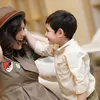 Potret kebersamaan Carissa Puteri &amp; Quenzino di acara baby shower