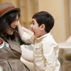 Potret kebersamaan Carissa Puteri &amp; Quenzino di acara baby shower
