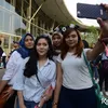 Foto konser Selena Gomez di Indonesia