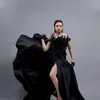 Aulia DA Photoshoot kucing gaun hitam