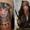 Face Swapped Tattoos