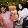 Dewi Sandra di Pernikahan Rinni &amp; Jevin