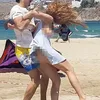 Aksi Kasar Tunangan Lindsay Lohan