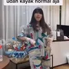 cherly cherrybelle baru melahirkan