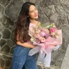 Foto Cica Andjani Istri Mantan Pebulutangkis Ricky Subagja yang 26 Tahun Lebih Muda